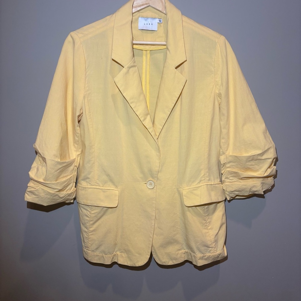 Lush Yellow Women's Blazer size M